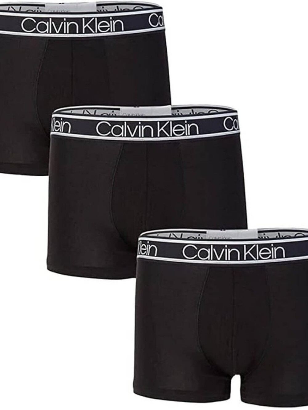 Calvin Klein Men The Ultimate Comfort 3 Pc Trunk Black S Underwear Ultrasoft